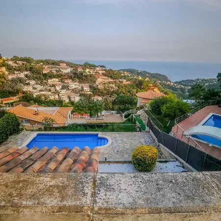 House With Swimming Pool Stunning Sea View Prázdninový dům Lloret de Mar